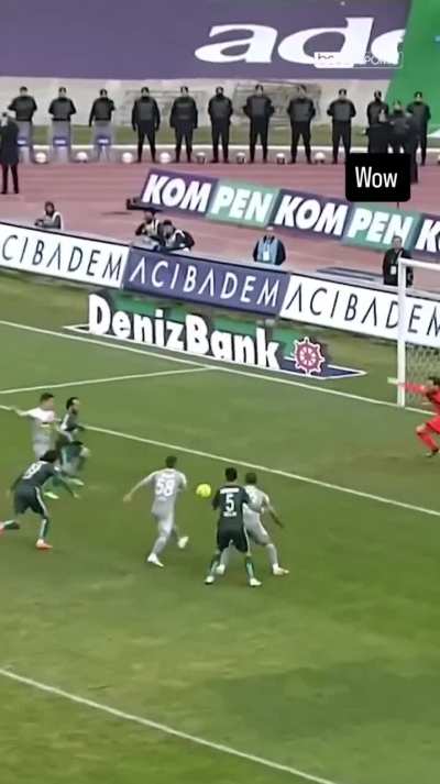 Least chaotic S&uuml;per Lig goal scoring chance