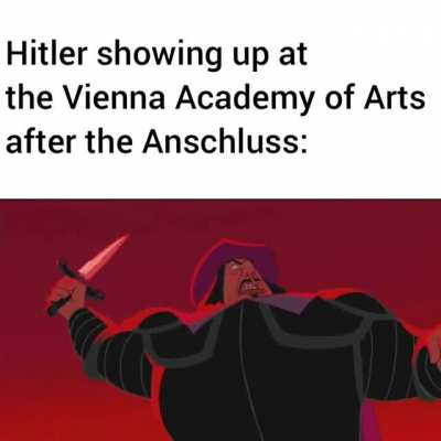 "Oh no, he's back!"