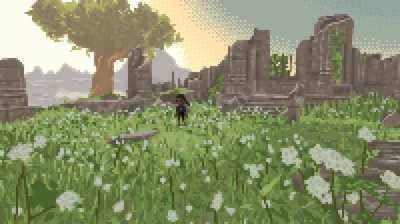 [OC] Zelda - Руины