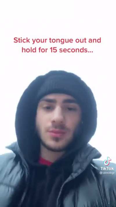 Make sure u open wide
