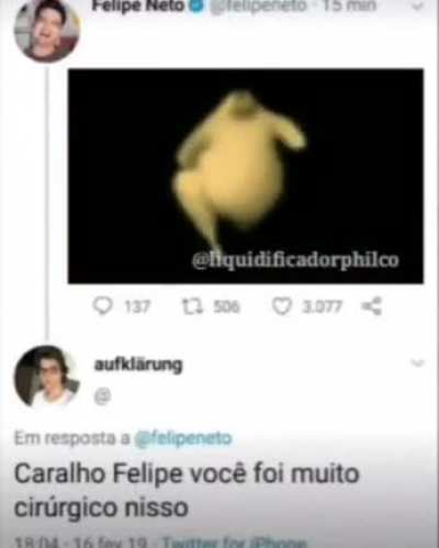 Frango andando fds