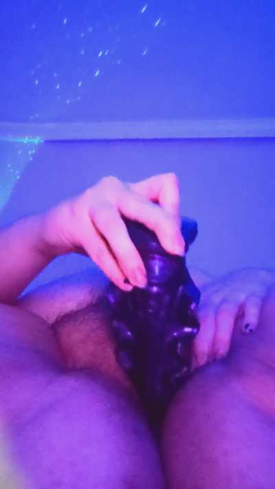 Laying after getting tentacle fucked