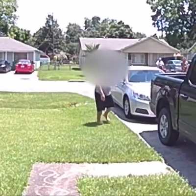 Women Attempts to Shoot Neighbours Dog, Shoots Her Own 5 Year Old Son in the Process (SWF, Upsetting audio)