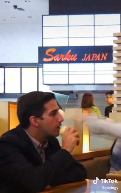 Ice cream seduction prank
