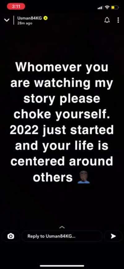 Whats going on with Usman&rsquo;s Snapchat lmao