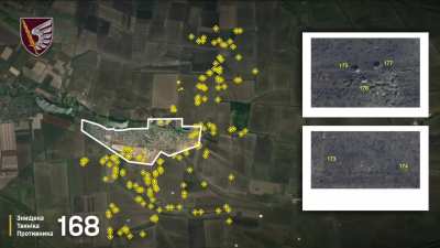 Ukrainian 79th Air Assault Brigade shows compilation of over 300 destroyed Russian equipment in the battle for Novomykhailivka so far from 2023 to April 2024 (music from source)