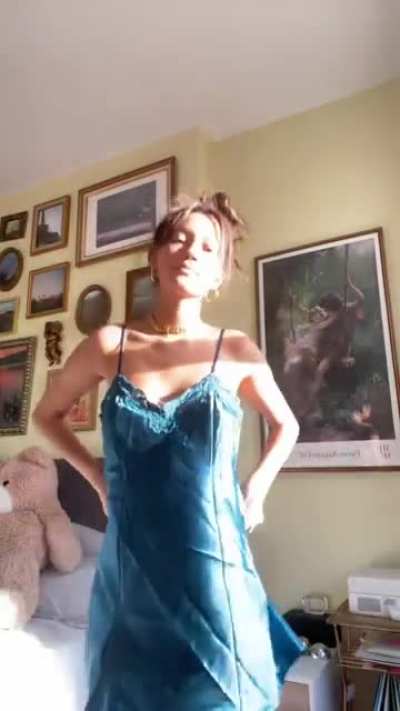 Lily Chee blue dress