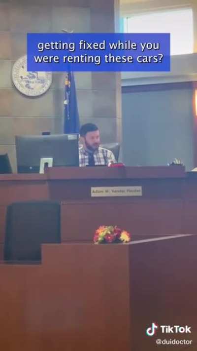 Lady goes to small claims court because her car’s transmission failed shortly after her fluids were changed by shop