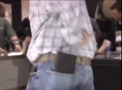 Big enough to put in your back pocket