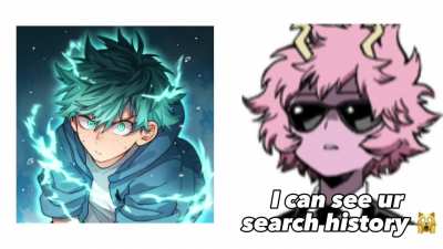 Deku&rsquo;s search history 👀
