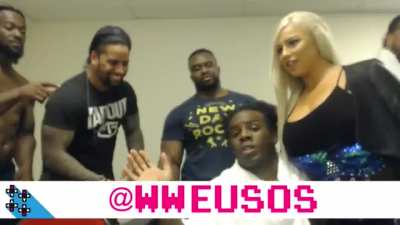 That time Big E reacted to Dana Brooke&rsquo;s appearance on UpUpDownDown