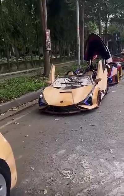 Hamster U-car exquisite wooden caravan！
