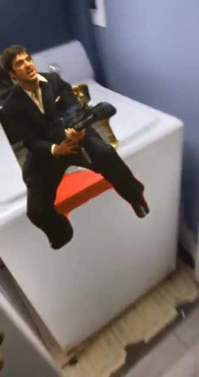 My washer is acting weird and has a strange accent