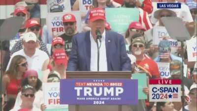 Trump on batteries, electrocution and recent shark attacks 