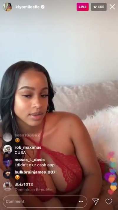 IG Live wait till the end 🍑
