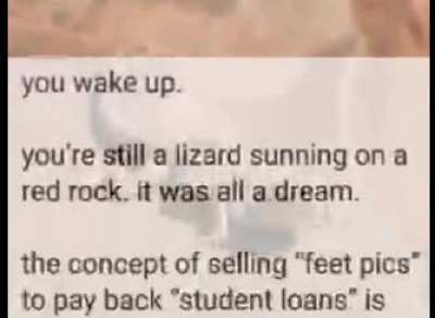 you wake up