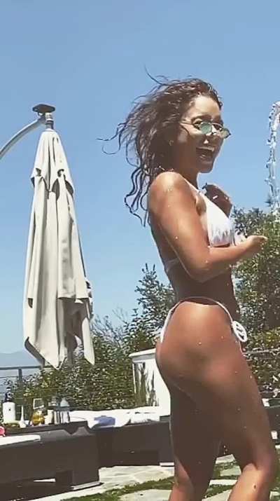 Vanessa Hudgens' ass in a bikini