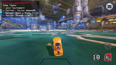 I made an "Among Us" parody in "Rocket League"...