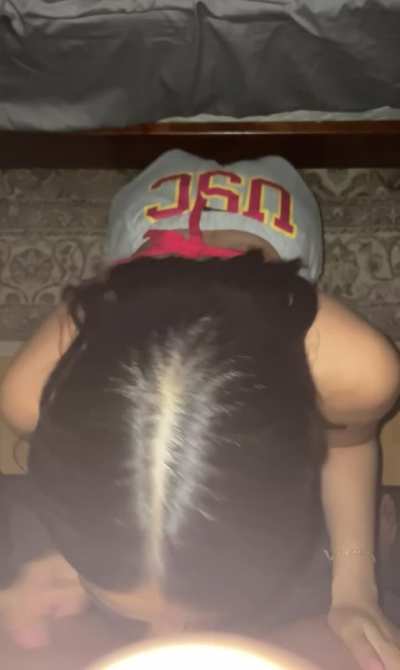 Real college student at USC