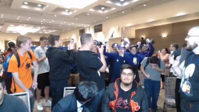 Watch as a wild pack of Waluigi&rsquo;s wreak havoc at a Smash tournament