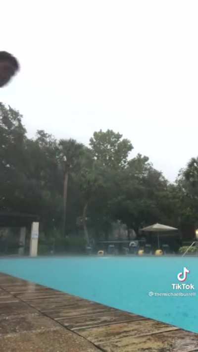 Who doesn&rsquo;t love swimming during a thunderstorm?