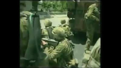 Aussie Soldier&rsquo;s Almost get ran over by friendly APC. &ldquo;Oi Ya FuckHead&rdquo;