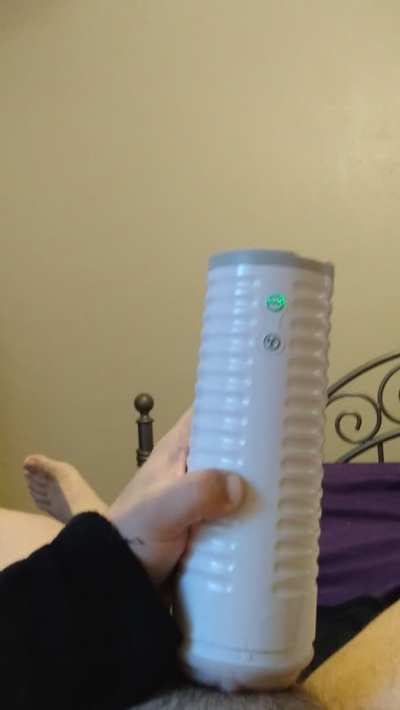 Pumping my Lovense Max 2 full then watching it leak out... wish it was you?
