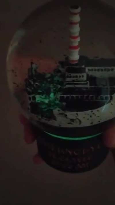 Turn on🔊.Chernobyl nuclear snowglobe. By &copy;gorbushkasnowglobes
