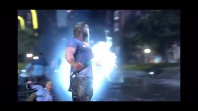 Thor&rsquo;s intro in marvels avengers fits pretty well with the Thor ragnarok song.