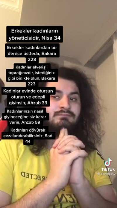 Bu adamı sevmiyorum ama bu videoda haklı