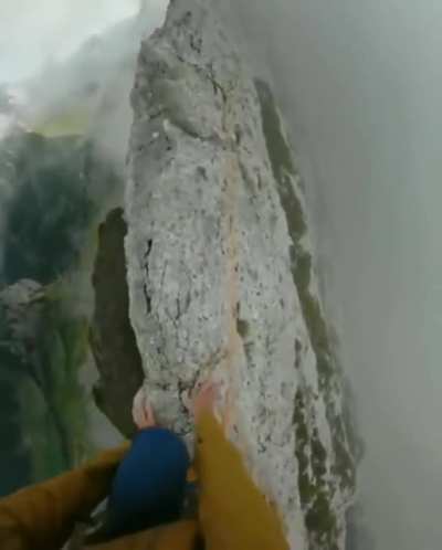 Weather difference between two sides of the mountain