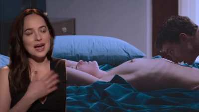 Dakota Johnson talking about her nude scenes