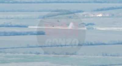 RU pov: An UA Mi-8 was shot down today near the village of Tonenkoe, close to Avdiivka.