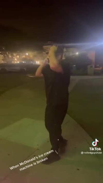 Grown man has a toddler style meltdown after being kicked out of a bar for grabbing on a waitress