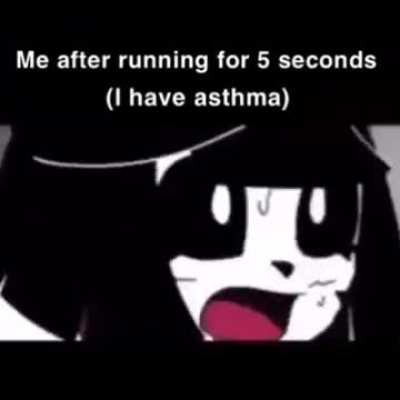 Forgot my inhaler 