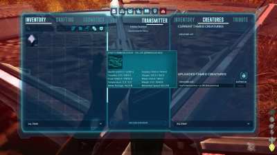 Can't transfer creature to non-dedicated server