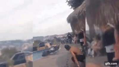 Why not ruin your bike and someone&rsquo;s pool