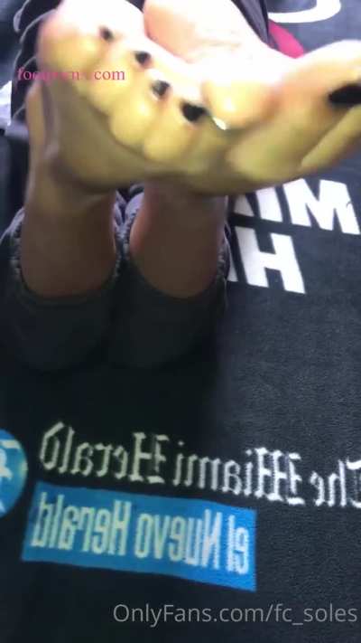 oily soles