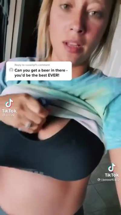 we all wish we were that beer 😌