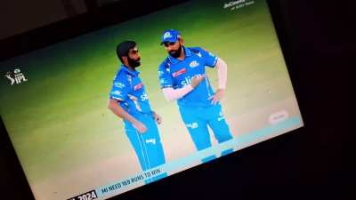 Burmah's reaction towards Hardik after Rohit suggested something was the highlight of the day for me