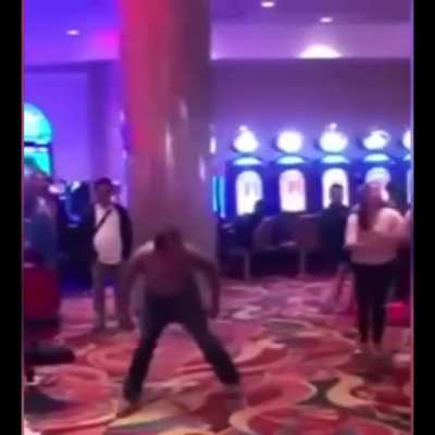 Ma man watched too many Hulk Hogan matches as a kid!