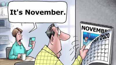 It's November