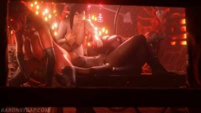 Sheva & Succubus (BaronStrap) [Resident Evil & Ryan Reos OC]