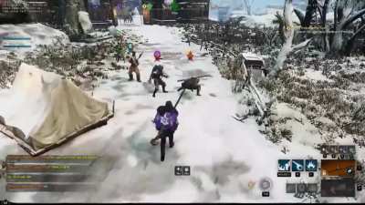 The state of NW, Shield Bash into Instant Tents..