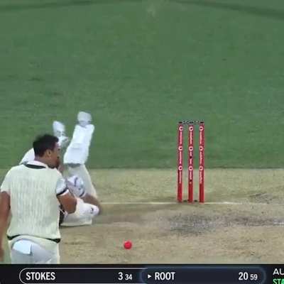 Joe Root productions presents man getting hit by cricket ball