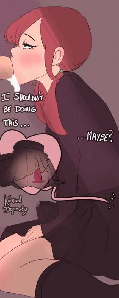 Having a girly femboy addicted to my cock&rsquo;s taste sounds so fucking good~