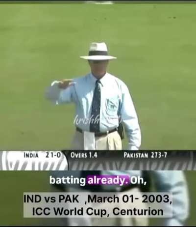 Tendulkar played this crucial match despite carrying three injuries.