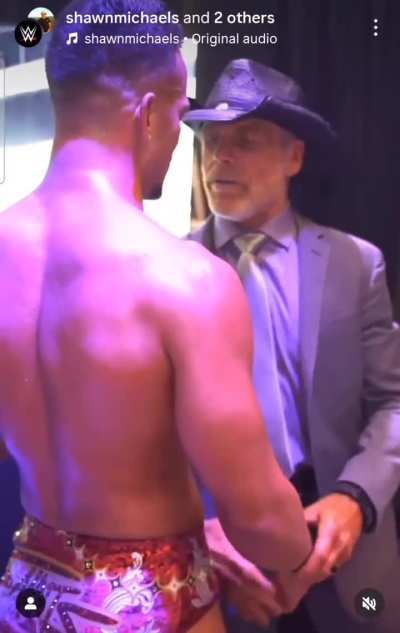 Ricky Saints &amp;amp; Shawn Michaels 🥵🥰😍😋😮&zwj;💨🤤😫💦