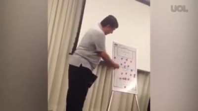 Fogão, mais um adepto da filosofia do pimba!