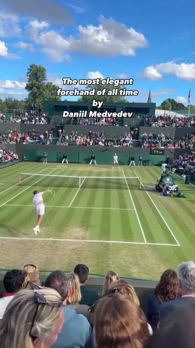 The prettiest shot in tennis